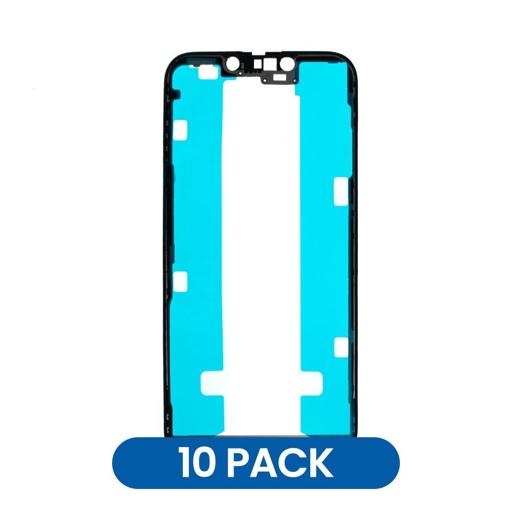 Front LCD Screen Bezel Frame With 3M Glue for iPhone 13 Pro (Brown) (Pack of 10) Front LCD Screen Bezel Frame With 3M Glue for iPhone 13 Pro (Brown) (Pack of 10)